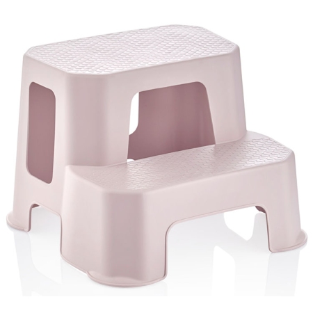 Σκαλοκάθισμα πλαστικό ροζ 39x38x28.5εκ Sidirela E-0246