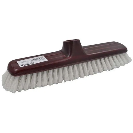 Σκούπα για κοντάρι καφέ 30x7x8εκ Sidirela E-4158