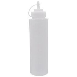 Δοχείο για σως πλαστικό λευκό 800ml Sidirela E-4379