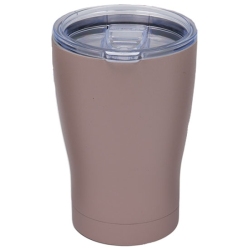 Κούπα θερμός ανοξείδωτο Powder beige 370ml Sidirela E-0234