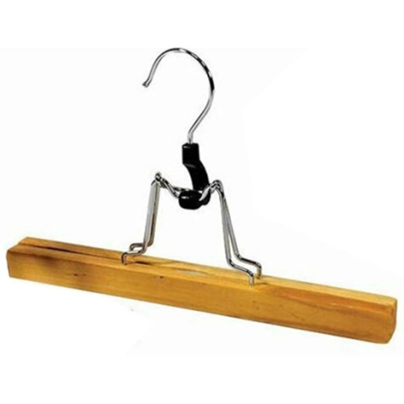 Κρεμάστρα παντελονιού ξύλινη 25x3.5x16.5εκ Sidirela E-1742