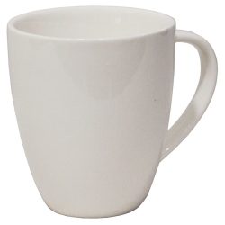 Κούπα πορσελάνης λευκή 300cc Sidirela E-4452