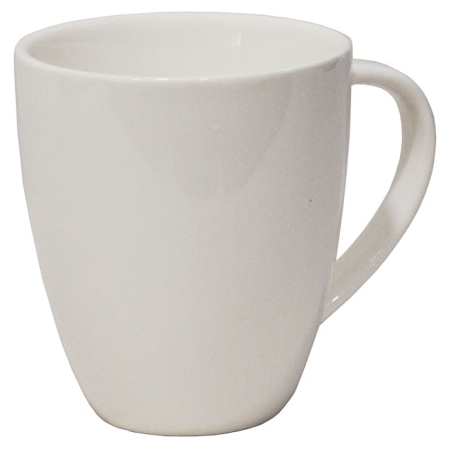 Κούπα πορσελάνης λευκή 300cc Sidirela E-4452