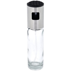 Σπρέϋ λαδιού γυάλινο διάφανο-μαύρο 100ml Sidirela E-4458