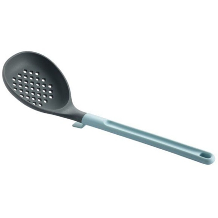 Κουτάλα τρυπητή σιλικόνης Master γκρι 35x10.4x7.8εκ Sidirela E-4362