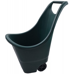 Καρότσι κήπου πλαστικό πράσινο 47x62x87εκ Sidirela E-1726