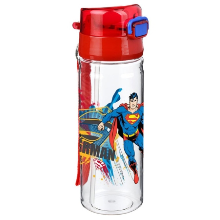 Παγούρι νερού Superman κόκκινο 500ml Sidirela E-4708