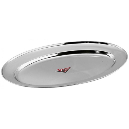 Πιατέλα ανοξείδωτη οβάλ 35εκ Venus 18335