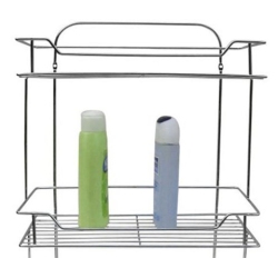 Ράφι μπάνιου ανοξείδωτο 2 θέσεων Venus 45122