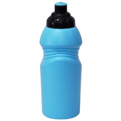 Παγούρι νερού με βαλβίδα πλαστικό γαλάζιο 350ml Venus 14609A