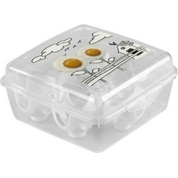 Αυγοθήκη πλαστική 6 θέσεων 14.5x15x7.5εκ Venus 14460