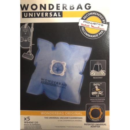 Σακούλες Σκούπας 5τμχ Rowenta Wonderbag Original RA-WB406120