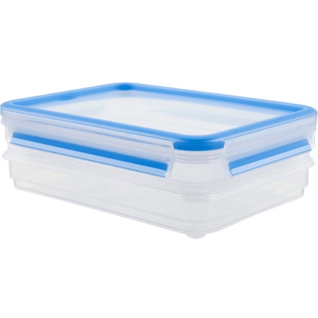 Φαγητοδοχείo διπλό πλαστικό Clip Close 2x600ml Tefal K30288