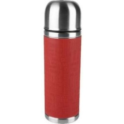 Μπουκάλι θερμός ανοξείδωτο σιλικόνης Senator κόκκινο 1Lt Tefal K30684