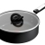 Σωτέζα αντικολλητική με καπάκι Excellence Black 24εκ Tefal G32032