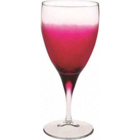 Ποτήρια κρασιού σετ 6 τεμαχίων γυάλινο φούξια 230cc Espiel CAM1281