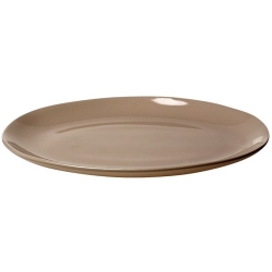 Πιατέλα οβάλ 31εκ καφέ Stoneware Espiel LBA1016K6