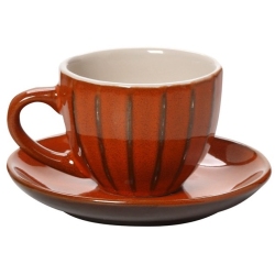 Φλιτζάνι espresso κεραμικό πορτοκαλί 90cc Espiel KUP105K6