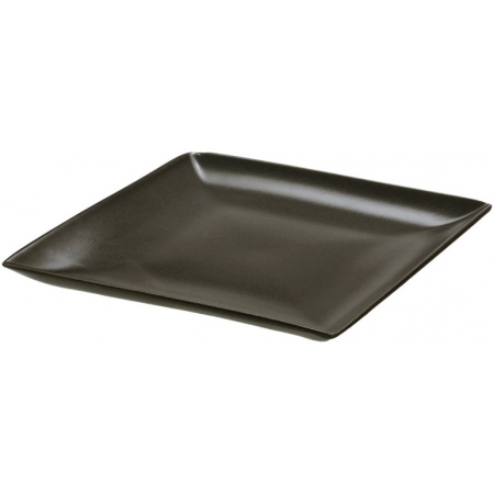 Πιάτο τετράγωνο Carre 18εκ καφέ Stoneware Espiel SNA1043K6