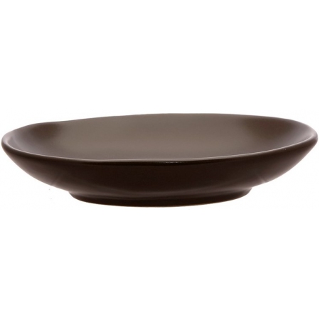 Πιατέλα οβάλ 22εκ καφέ Stoneware Espiel SNA1018K6