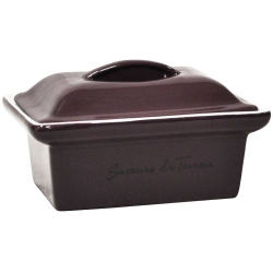 Πυρίμαχο σκεύος με καπάκι μωβ 13.5x9.5x7εκ Espiel ΚΤ8207D8-B