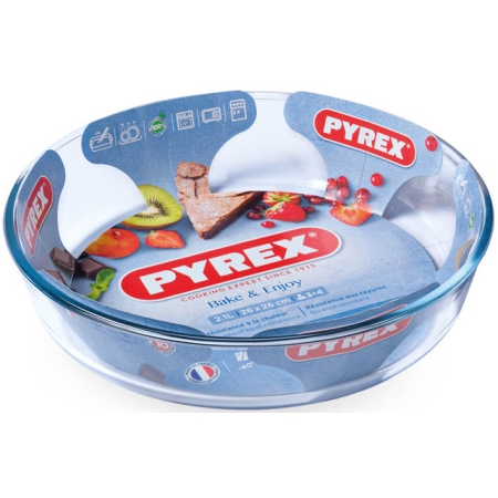 Πυρίμαχο ταψί στρογγυλό 26εκ 828 Pyrex 382800