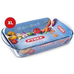 Ταψί πυρίμαχο γυάλινο ορθογώνιο 40x27εκ Pyrex 390009