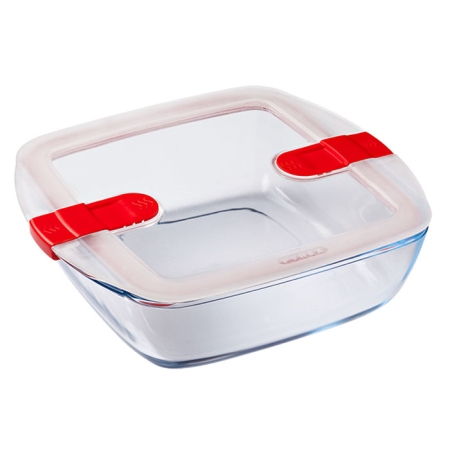 Φαγητοδοχείο γυάλινο με καπάκι Cook Heat 2.2Lt 212PH Pyrex 333077