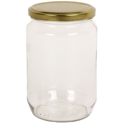 Βάζο τροφίμων με μεταλλικό καπάκι 720ml Uniglass 22147