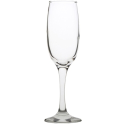 Ποτήρια σαμπάνιας σετ 6 τεμαχίων γυάλινα διάφανο Αlexander Superior 185cc Uniglass 96507