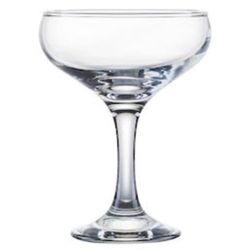 Ποτήρια σαμπάνιας σετ 12 τεμαχίων γυάλινα διάφανο Kouros 155cc Uniglass 96503