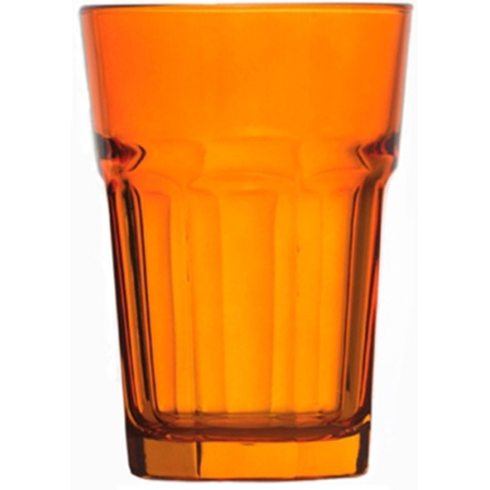 Ποτήρι νερού Marocco 350ml πορτοκαλί Uniglass 51031CF02