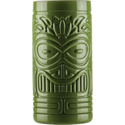 Ποτήρι σωλήνα γυάλινο Fiji πράσινο 500cc Uniglass 30410CF203