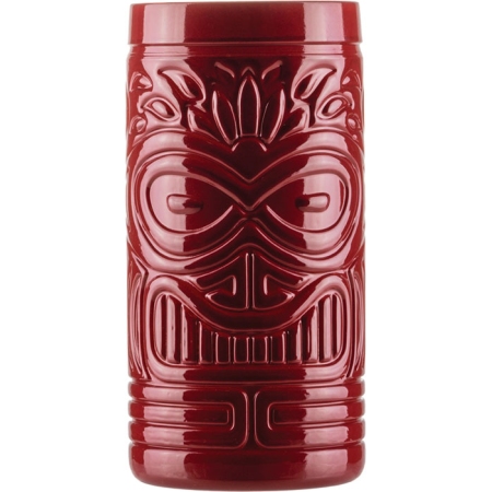 Ποτήρι σωλήνα γυάλινο Fiji κόκκινο 500cc Uniglass 30410CF204