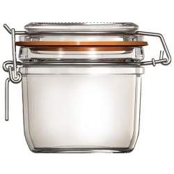 Βάζο γυάλινο με έλασμα Econ 125ml Uniglass 22501