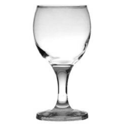 Ποτήρια κρασιού σετ 12 τεμαχίων γυάλινα διάφανο Kouros 170cc Uniglass 94502