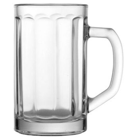 Ποτήρι μπύρας γυάλινο διάφανο Nicol 300ml Uniglass 50801