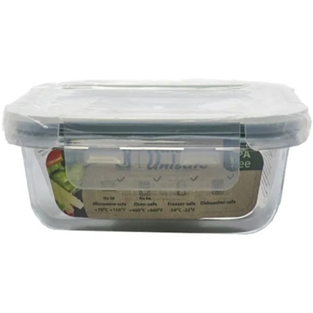 Φαγητοδοχείο γυάλινο Unisafe 2.5Lt Uniglass 58304G