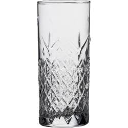 Ποτήρια σωλήνα σετ 12 τεμαχίων γυάλινα διάφανο Liberty 375cc Uniglass 51515-MC12