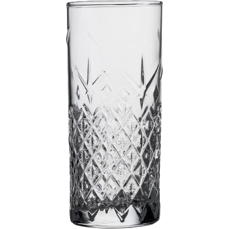 Ποτήρια σωλήνα σετ 12 τεμαχίων γυάλινα διάφανο Liberty 375cc Uniglass 51515-MC12