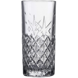 Ποτήρια σωλήνα σετ 12 τεμαχίων γυάλινα διάφανο Liberty 300cc Uniglass 51525-MC12