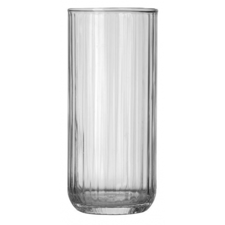 Ποτήρια σωλήνα σετ 12 τεμαχίων γυάλινα διάφανο Vertis 390cc Uniglass 91205