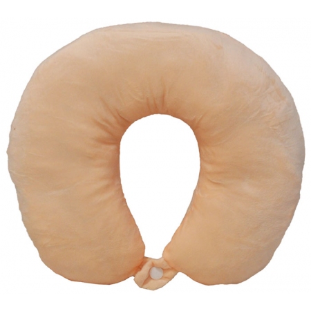 Μαξιλάρι ταξιδίου σομόν 30x8x26εκ TnS 39-950-2053