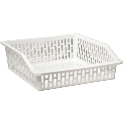 Καλάθι οργάνωσης πλαστικό λευκό 26.5x29.5x8.5εκ TnS 32-800-1844