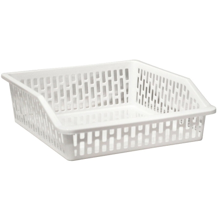 Καλάθι οργάνωσης πλαστικό λευκό 26.5x29.5x8.5εκ TnS 32-800-1844