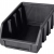 Κουτί οργάνωσης πλαστικό μαύρο 15x25x12εκ TnS 32-800-1970
