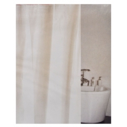 Κουρτίνα μπάνιου PEVA λευκή 180x180εκ Chios Hellas KO024