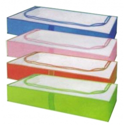 Θηκη φύλαξης 90x48εκ για κουβέρτες και ρούχα υφασμάτινη 34040