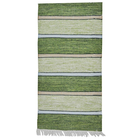 Χαλάκι κουρελού  Ηρώ  πράσινο 80x50εκ Chios Hellas 43152