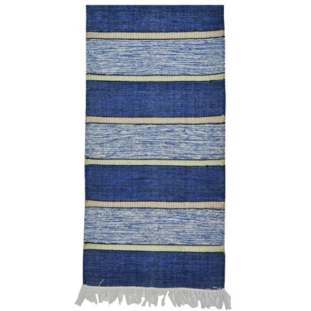 Χαλάκι κουρελού   Ηρώ   μπλε 135x67εκ Chios Hellas 43154